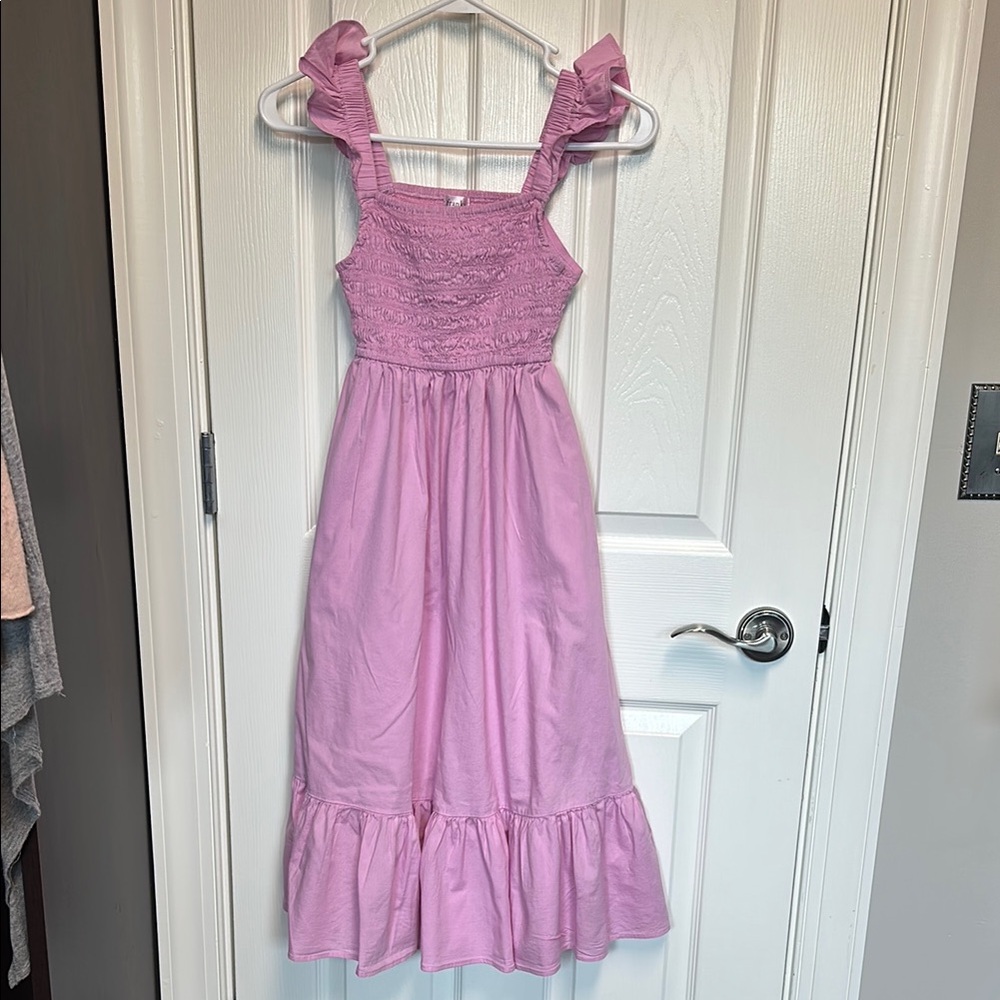 Charming Pink Kids Dress